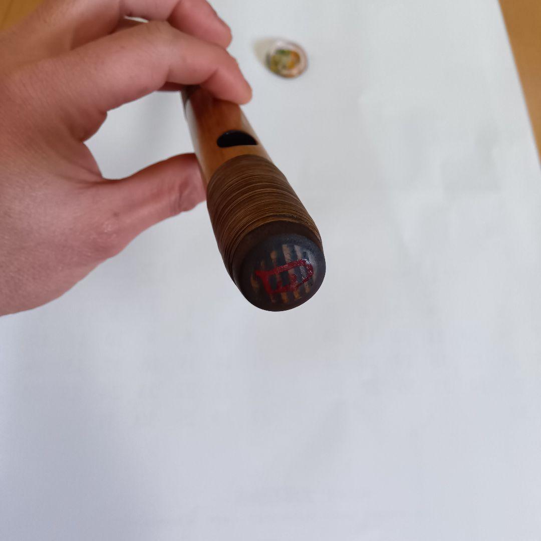 篠笛　立平　拭漆　天地巻き 古典調　四本調子